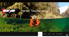 Desktop Screenshot of marion-tauchanzuege.de